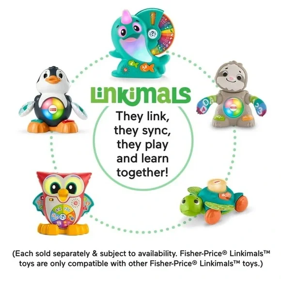 Fisher-Price Linkimals Sit-to-Crawl Sea Turtle Musical Toy - Picture 5 of 5